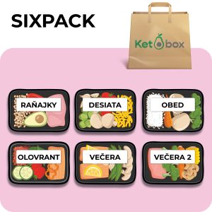 SIXPACK – kompletná výživa pre top formu | 1850kcal – 3100kcal