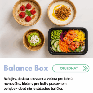 BALANCE BOX– vyvážené jedlo pre aktívny deň | 950kcal – 1600kcal