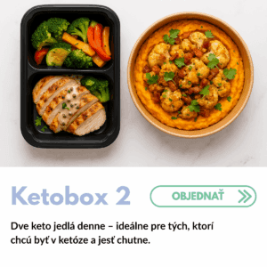 KETOBOX 2 – nízkosacharidové jedlá pre váš cieľ | 750kcal – 1250kcal