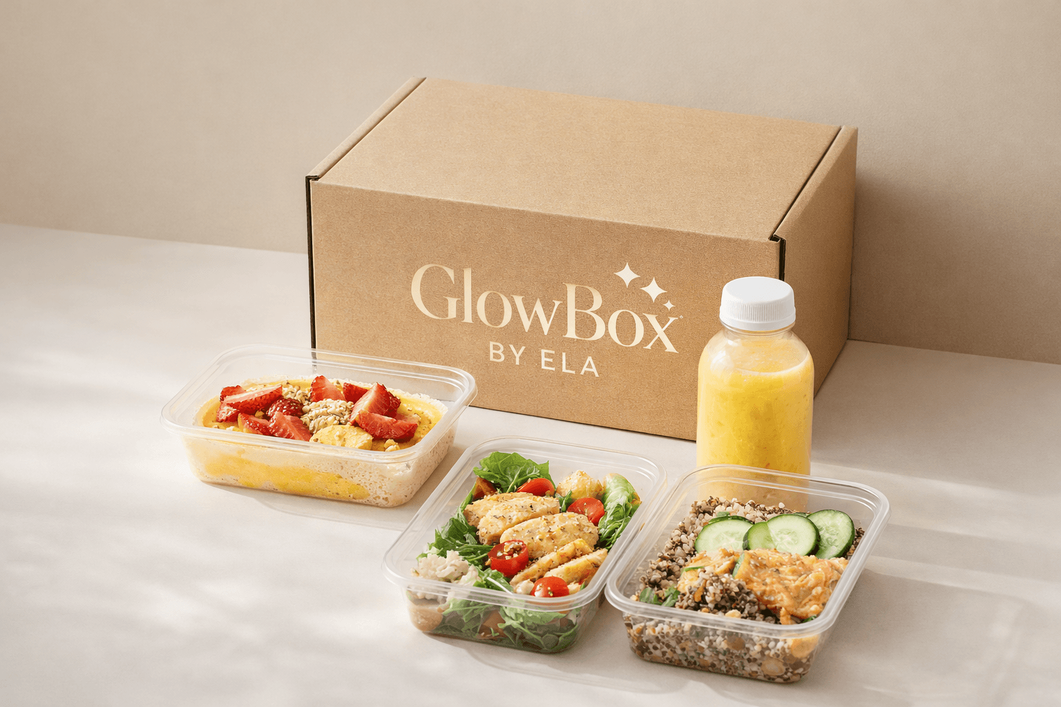GLOW BOX – KETOBOX x ELA Martinčeková 1600kcal - 2600kcal